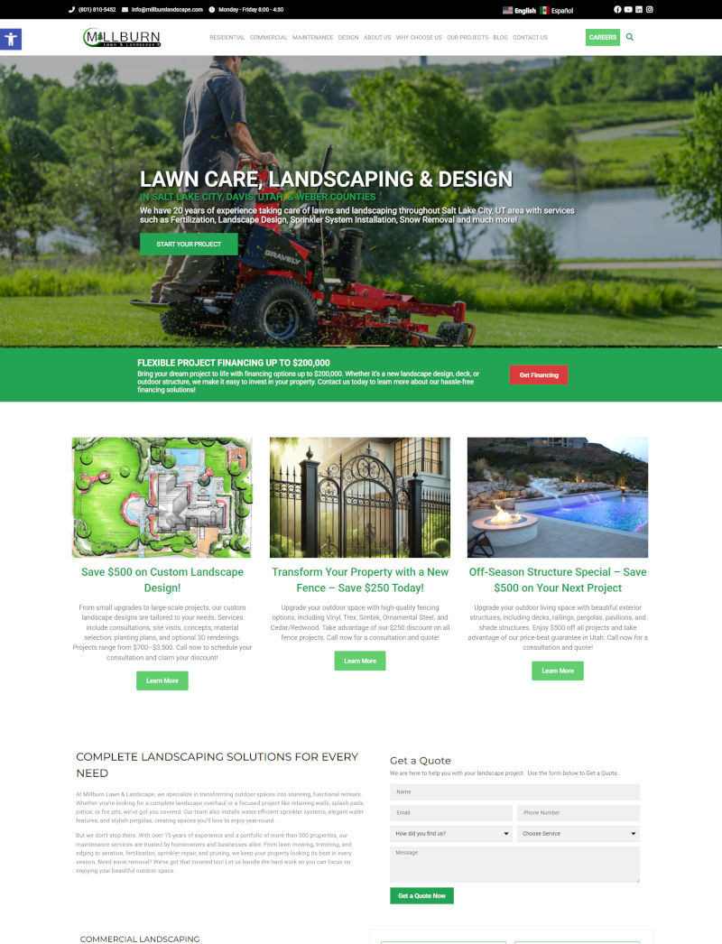 Millburn Lawn and Landscape