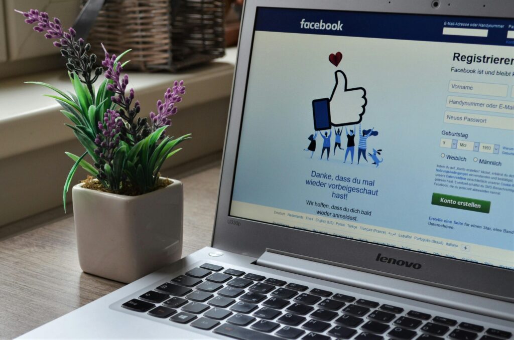 Facebook Login Page